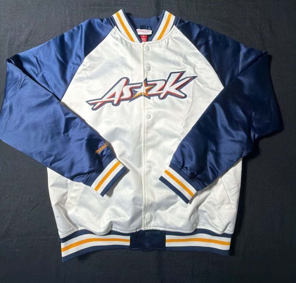 Mitchell & Ness NBA All-Star 2000 Golden State Hardwood Classics Satin Jacket
